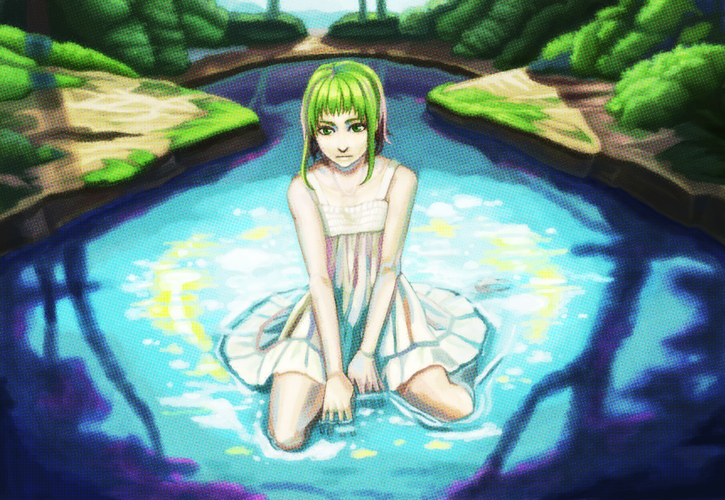 緑と水源と