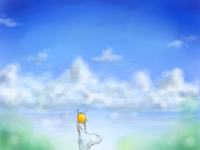 この場所、あの雲、その向こう