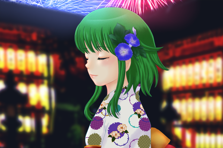 朝の花 夜の花