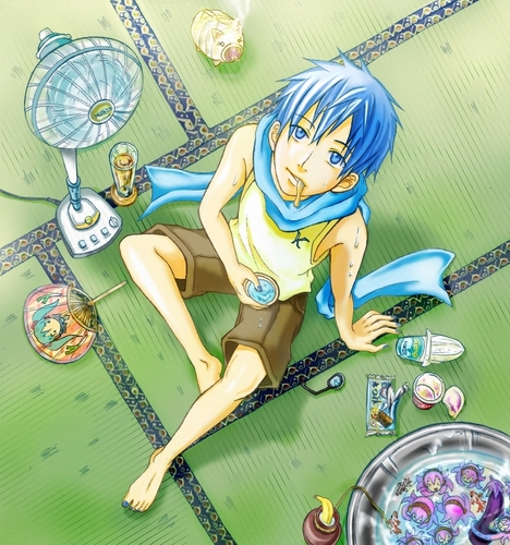 夏涼み。