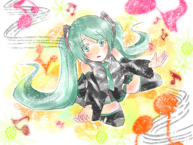 想いの旋律 【コラボ用イラスト】