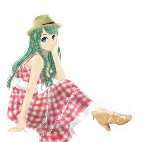 ファッション ミクさん