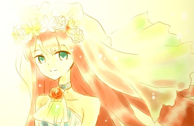 ルカ 花嫁?