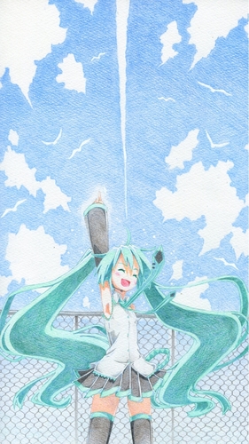 ひこうき雲の下で