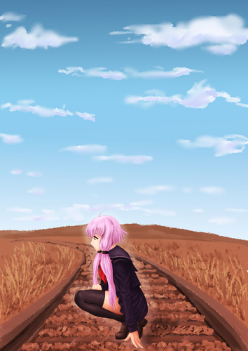 自分の曲のために描き下ろしたゆかりさん
