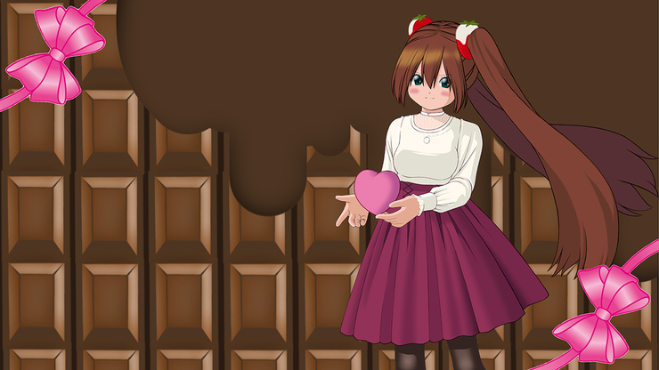【如月】チョコミク
