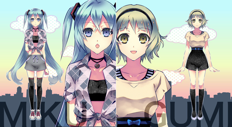 【初音ミク】ガールズライフ【GUMI】