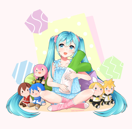 Cozy with Miku