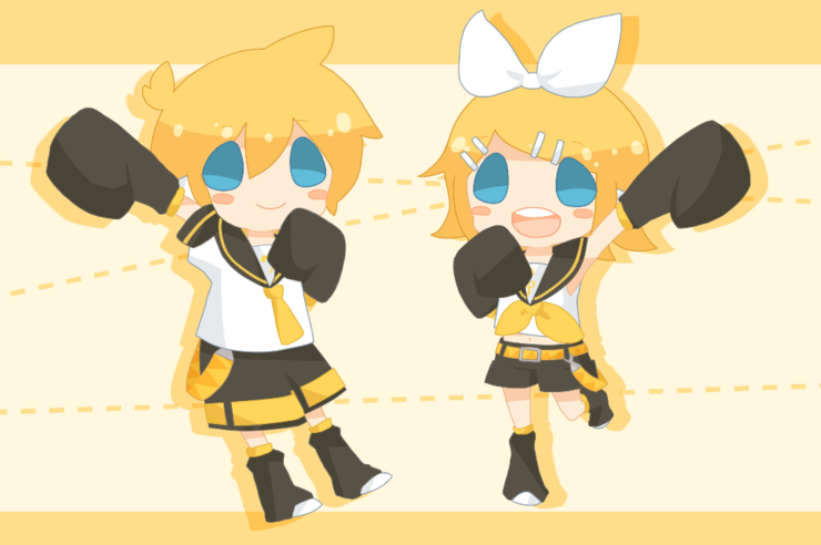 リンちゃんレンくんお誕生日おめでとう!