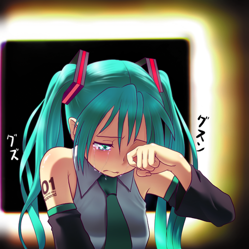 泣きミク2