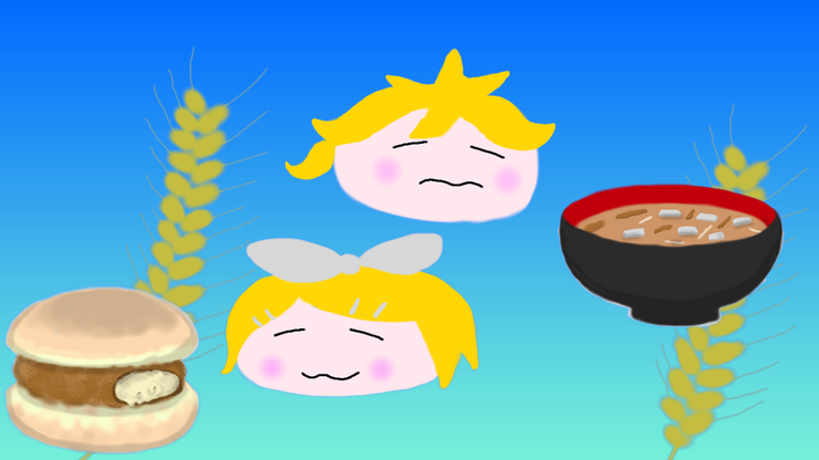 結局ぜんぶ小麦なのね(動画素材)