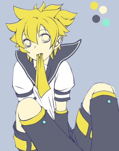お座りレンくん【鏡音レン】