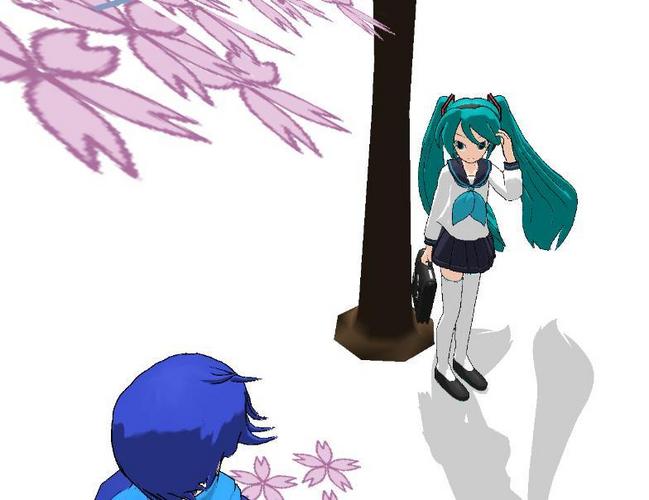 桜日和をイラストに?