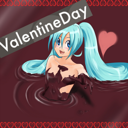 valentinedayはチョコレート!