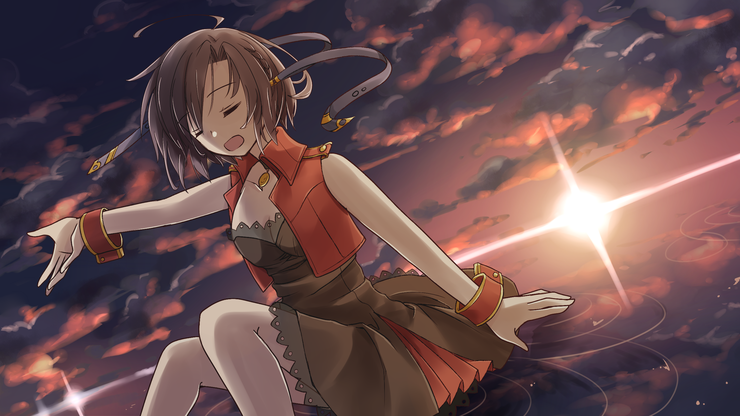 からくれないの空