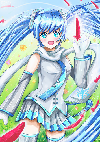 雪ミクさん