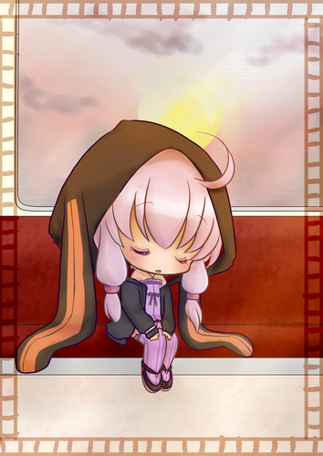 とあるローカル線の夕暮れ