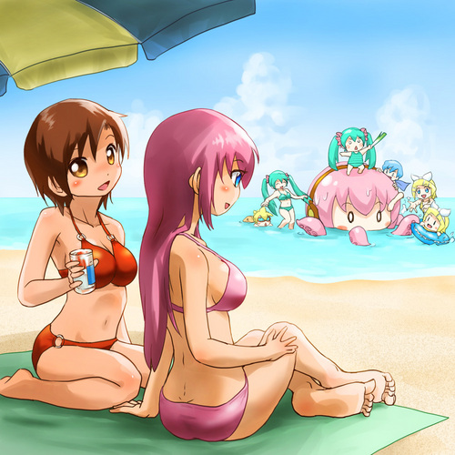 海だ!水着だ!