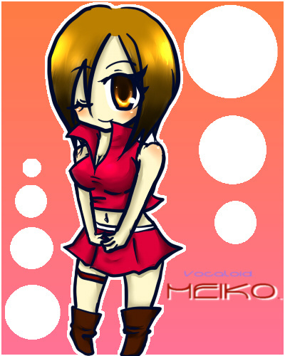 でふぉるめMEIKO姉さん。