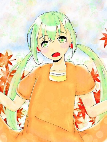 秋ミクさん。