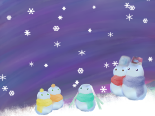 雪ぼかろ5兄弟