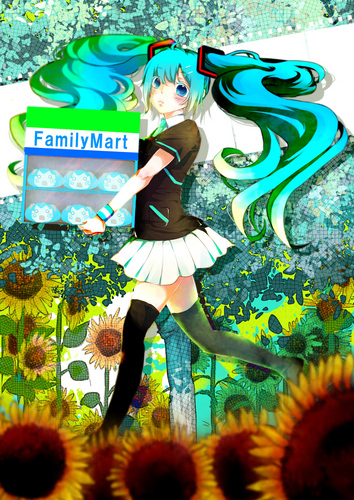 ミクと夏とFamilyMart