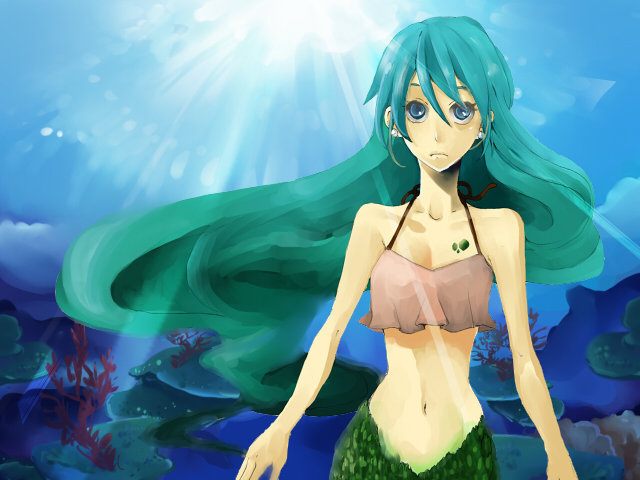 melancholic mermaid