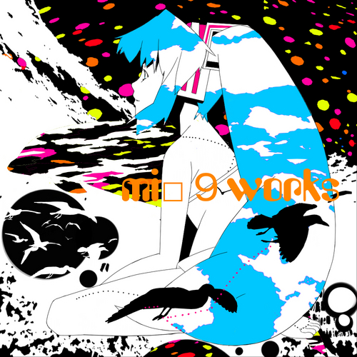 初音ミク「Aoh!」 ジャケットイラスト