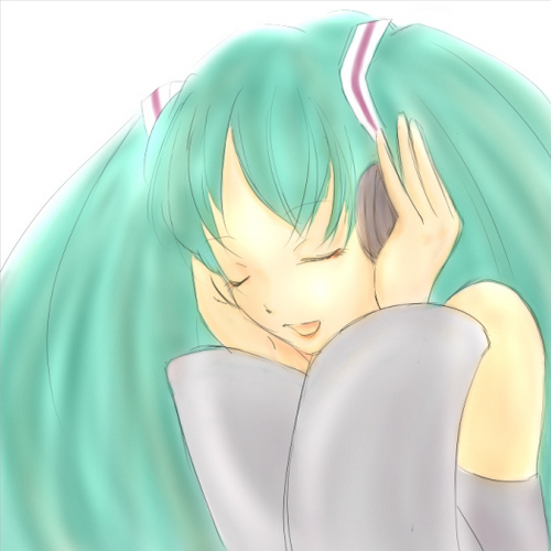 歌う初音