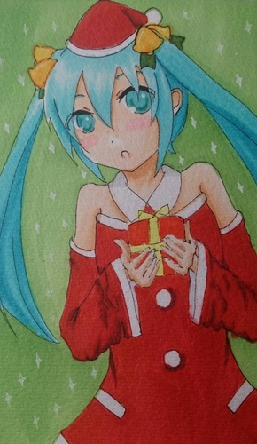 クリスマスみく