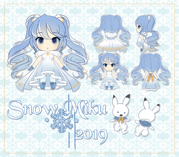 2019年雪ミク衣装 - Ice Princess