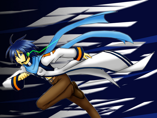 KAITOが駆けて行く