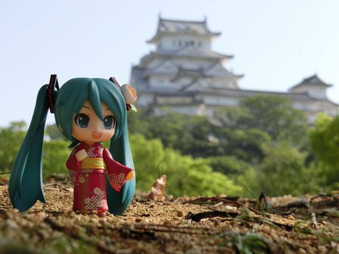 ミクさんと姫路城お城まつり