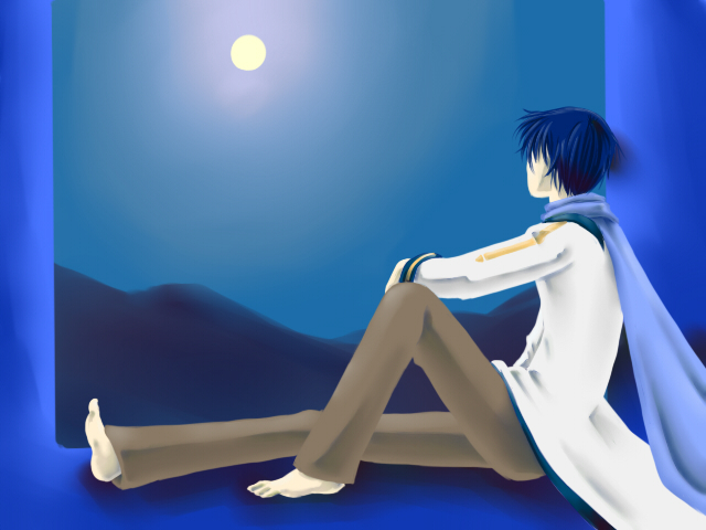 月の夜に