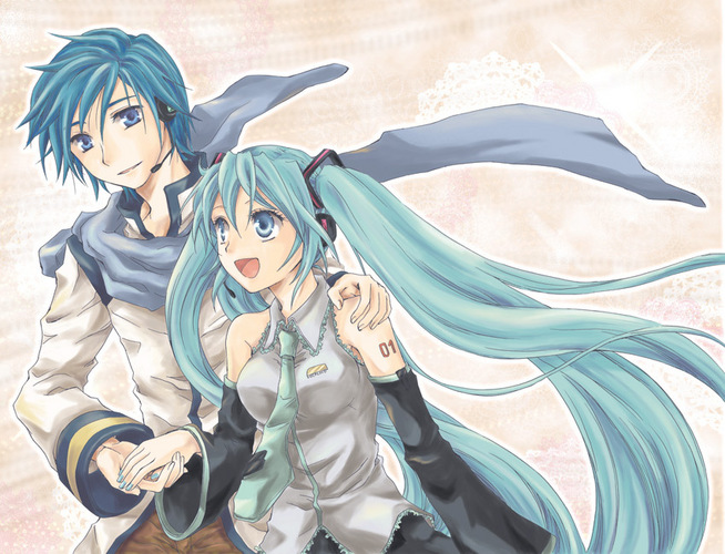 KAITOとミク3