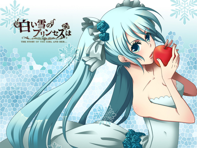 白い雪のプリンセスは