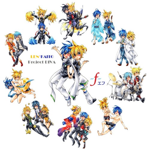 DIVA f 発売カウントダウン【集合】