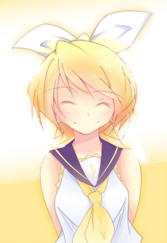 笑顔で