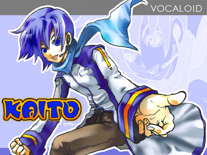 KAITOパッケージをvocaloid2っぽく描いてみた