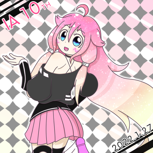 ちゃんIA 10th!!(+装飾なし差分)