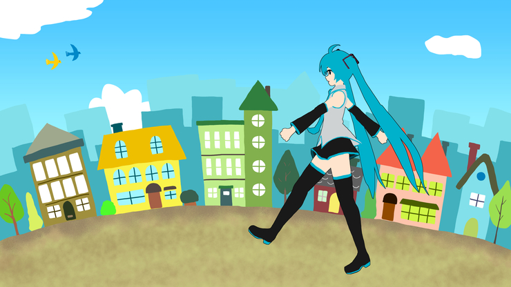 てくてく