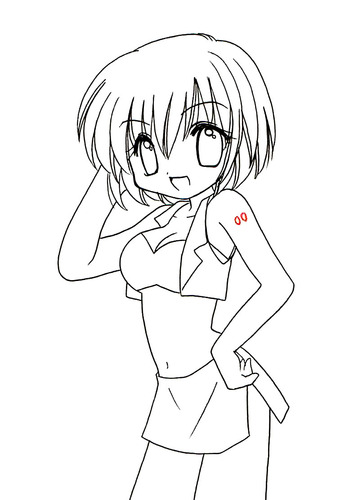 【塗り絵】MEIKO