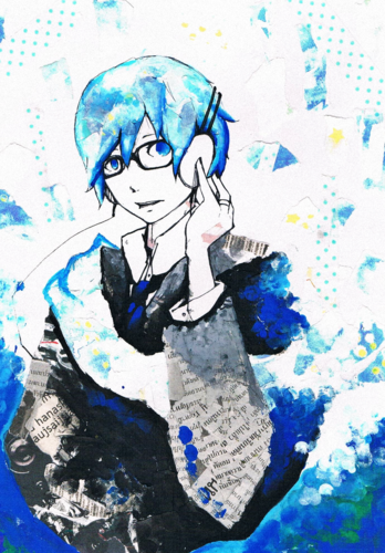 メガネ+スーツ