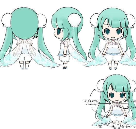 2015年雪ミク衣装デザイン