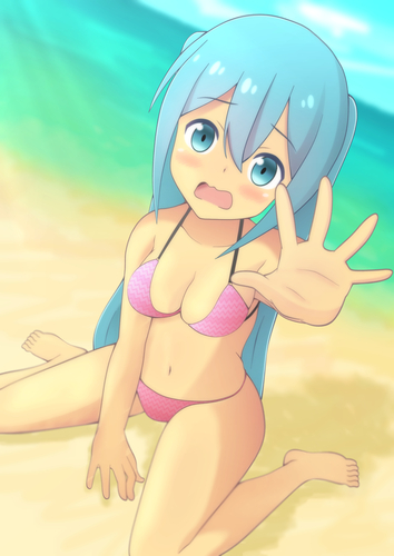 ミクさんと真夏の海!