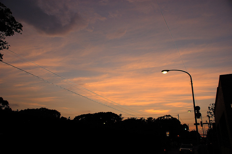 夕暮れ時