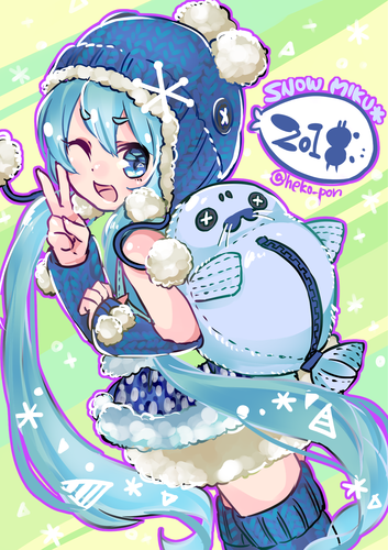 あざらし雪ミク2018