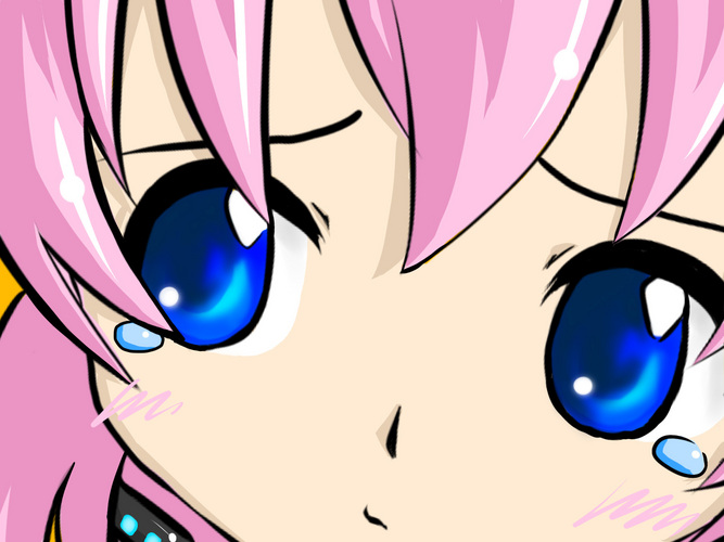 ルカさん涙目