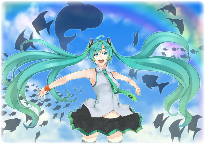 Aquarium sky