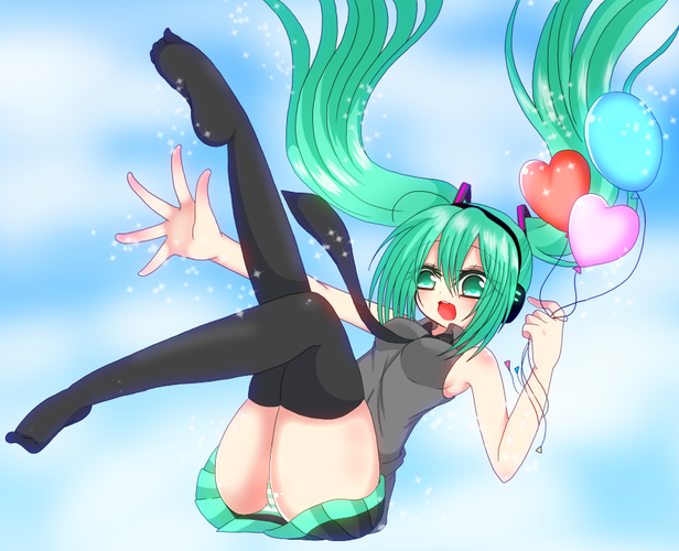 ミクちゃんがふってきた